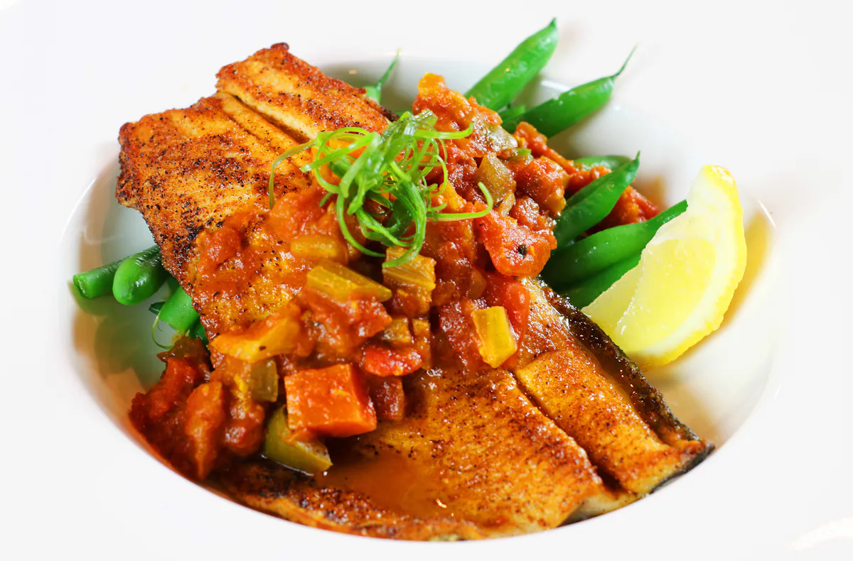 a plate of food